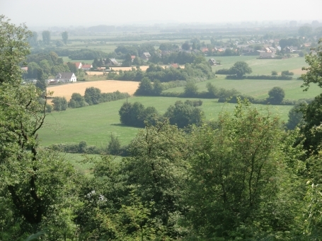 Groesbeek NL : Ortschaft Berg en Dal, Duivelsberg, Aussicht vom Duivelsberg Richtung Wyler